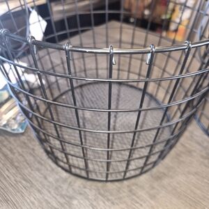 Black Wire Storage Basket